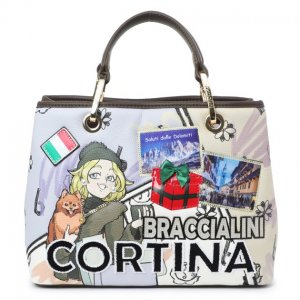 Дорожные и спортивные сумки Braccialini. Цвет: мультицвет