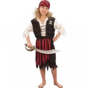 Карнавальный костюм пиратский для девочки Пиратка, размер 40-42 Happy Pirate