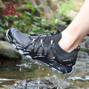 Летняя походная обувь Мужские дышащие нескользящие быстросохнущие уличные водные кроссовки HUMTTO