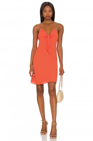 Платье Tie Front Cami, цвет Tangerine krisa