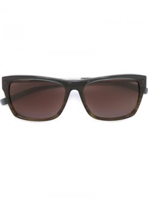 Солнцезащитные очки Jil Sander. Цвет: коричневый