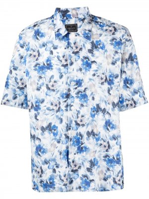 Рубашка с цветочным принтом Orian. Цвет: синий