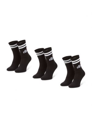 Комплект из 3 высоких мужских носков , черный Ellesse