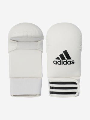 Накладки для карате Smaller, Белый adidas. Цвет: белый