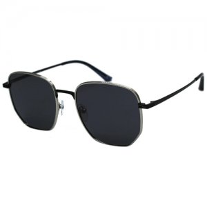 Солнцезащитные очки ES-526, серый, черный Elfspirit. Цвет: серый