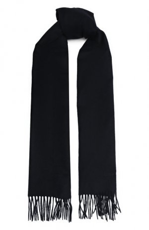 Кашемировый шарф Giorgio Armani. Цвет: синий