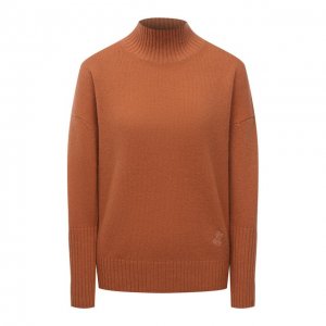 Кашемировый пуловер Zimmermann. Цвет: коричневый