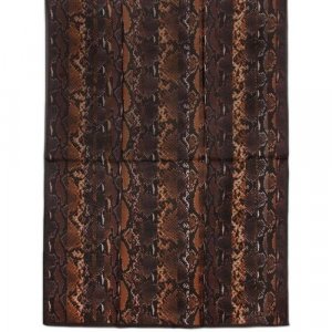 Палантин , натуральный шелк, 180х70 см, коричневый Ungaro. Цвет: коричневый