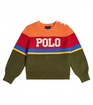 Хлопковый свитер , зеленый Polo Ralph Lauren