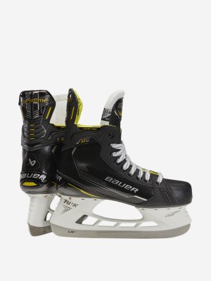 Коньки хоккейные Supreme M4 Skate SR, Черный Bauer. Цвет: черный