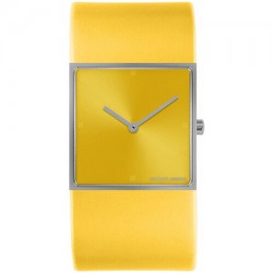 Наручные часы JACQUES LEMANS Design collection, желтый, серебряный. Цвет: желтый