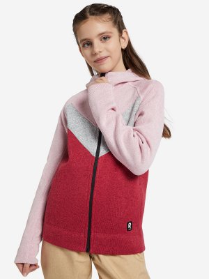 Джемпер флисовый для девочек Neuvokas, Розовый, размер 152 Reima. Цвет: розовый