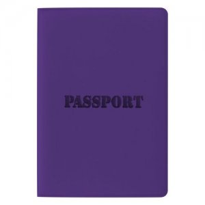 Комплект для паспорта , фиолетовый STAFF. Цвет: фиолетовый