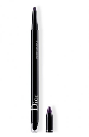 Водостойкая подводка для глаз show 24H Stylo, 176 Матовый пурпурный Dior. Цвет: бесцветный