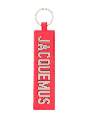 Брелок с логотипом Jacquemus. Цвет: красный