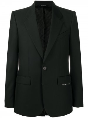 Пиджак с логотипом Givenchy. Цвет: черный