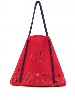 Большая пляжная сумка Weekender Duskii. Цвет: красный