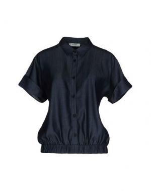 Джинсовая рубашка ALPHA STUDIO. Цвет: синий
