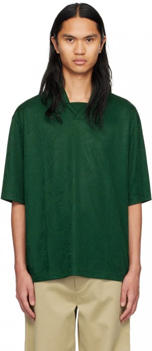 Рубашка-поло «Зеленая роза» Burberry