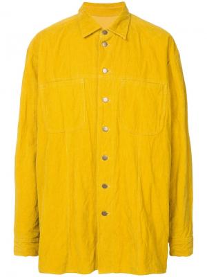 Рубашка Ghost Zambesi. Цвет: желтый