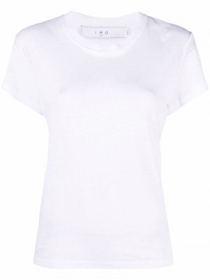 Льняная футболка IRO. Цвет: белый