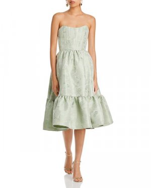 Платье без бретелек «Вирджиния» , цвет Green V. Chapman
