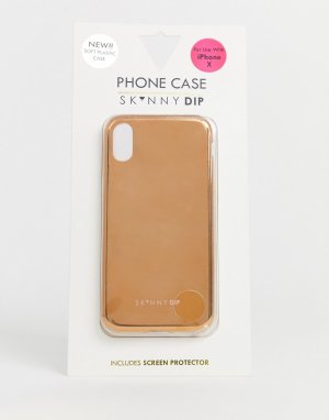 Чехол для iphone X/XS от -Золотой Skinnydip