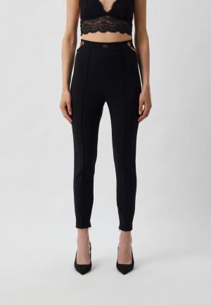 Брюки Elisabetta Franchi. Цвет: черный