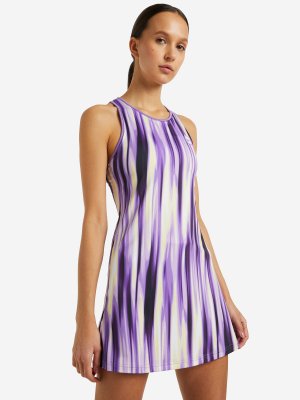 Платье женское , Фиолетовый FILA. Цвет: фиолетовый