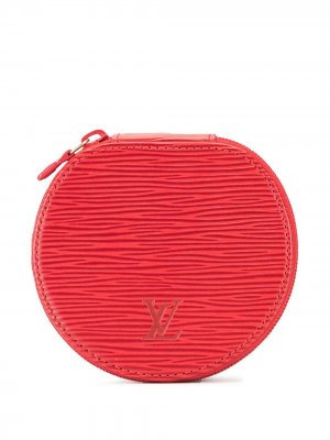 Шкатулка Ecrin Bijou 10 Louis Vuitton. Цвет: красный