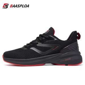 Baasploa/2022 модные мужские кроссовки, удобные кроссовки для бега, дышащие теннисные легкие амортизирующие весенние повседневные туфли BAASPLOA