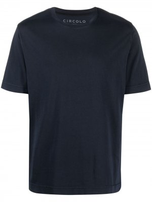 Базовая футболка Circolo 1901. Цвет: синий