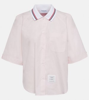 Хлопчатобумажную рубашку , розовый Thom Browne