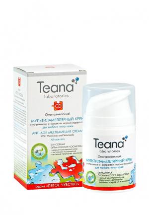 Крем для лица Teana мультиламеллярный СА любого типа кожи увлажняющий, 50 мл. Цвет: прозрачный