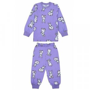 Пижама , размер 116, фиолетовый BONITO KIDS. Цвет: фиолетовый/сиреневый