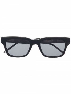 Солнцезащитные очки с полосками RWB Thom Browne Eyewear. Цвет: черный
