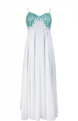 Пляжное платье Mara Hoffman. Цвет: белый