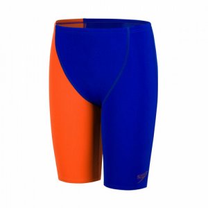 Шорты для плавания , размер 32, оранжевый, синий Speedo. Цвет: синий/оранжевый