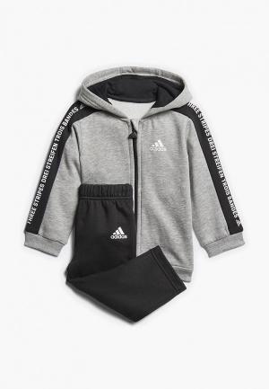 Костюм спортивный adidas I 3S FZHD J FL. Цвет: разноцветный