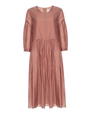 Платье MaxMara. Цвет: пыльный розовый