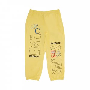 Спортивные брюки x Bernadette Corporation, бледно-желтые Supreme