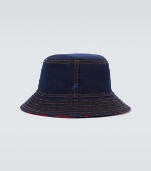 Джинсовая шляпа-ведро , синий Burberry