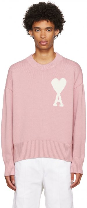 Розовый свитер Ami De Cœur Alexandre Mattiussi