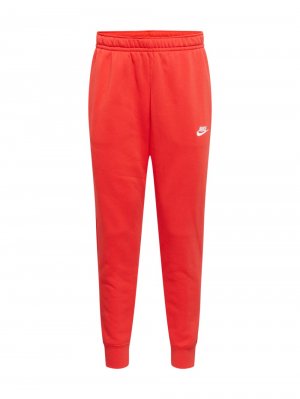 Зауженные брюки Club Fleece, красный Nike Sportswear