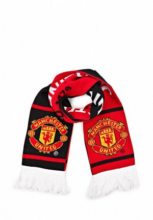 Шарф Manchester United FC FC003GUASH85. Цвет: красный