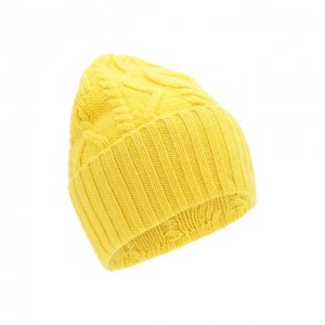 Кашемировая шапка FTC. Цвет: жёлтый
