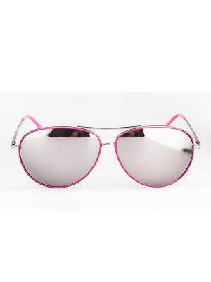 Солнцезащитные очки Lounge. Цвет: розовый