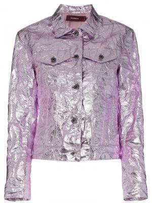 Ламинированная куртка Alba Sies Marjan. Цвет: розовый