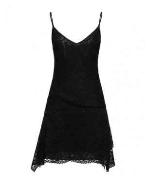 Короткое платье FRANCESCA PICCINI. Цвет: черный