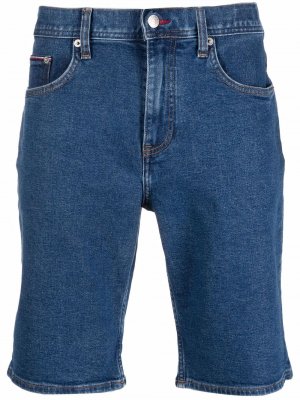 Джинсовые шорты Tommy Hilfiger. Цвет: синий